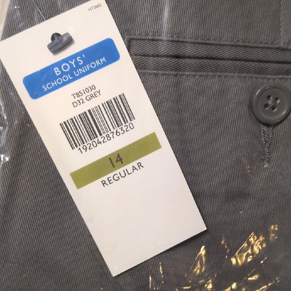 Tommy Hilfiger Boys' Formal Grey Pants